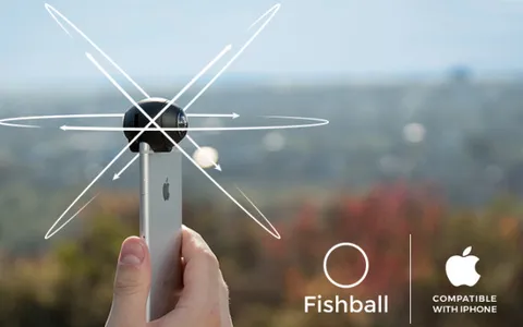 Fishball, video a 360' su iPhone grazie a un (geniale) accessorio