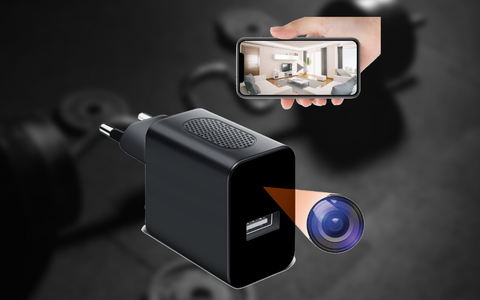 Questa GENIALE telecamera spia è nascosta in un normale caricabatteria