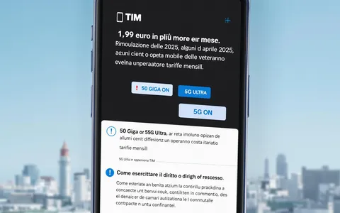 TIM annuncia aumento costi rete mobile da aprile 2025