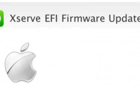 Disponibile Xserve EFI Firmware Update 1.2