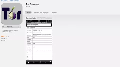 Tor Browser per iOS, la versione su App Store non è ufficiale ed è piena di spyware