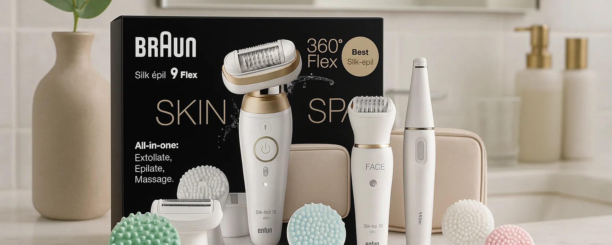 Braun Silk-épil 9 Flex: sconto Prime Day del 43% e prezzo in picchiata