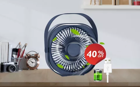 OFFERTONA: Ventilatore da Tavolo a soli 7,99€ con il 38% di sconto!