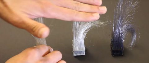 I capelli crescono nelle stampanti 3D
