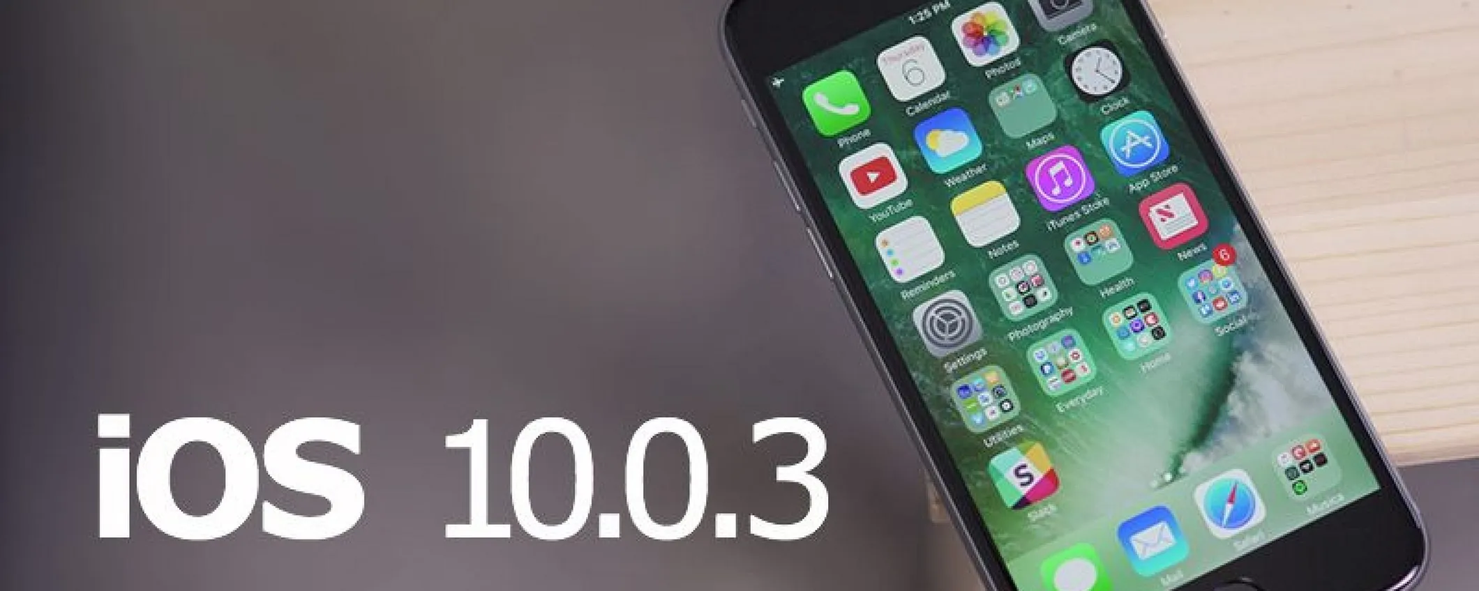 Disponibile iOS 10.0.3, ma solo per iPhone 7 e iPhone 7 Plus