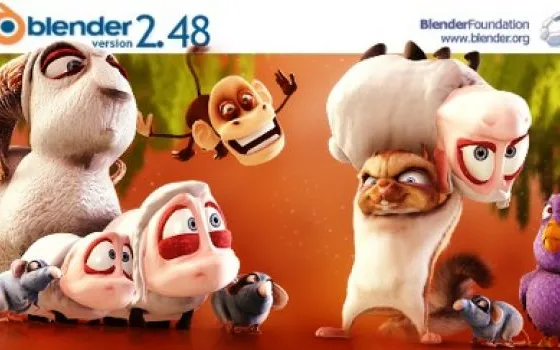 Rilasciato Blender 2.48