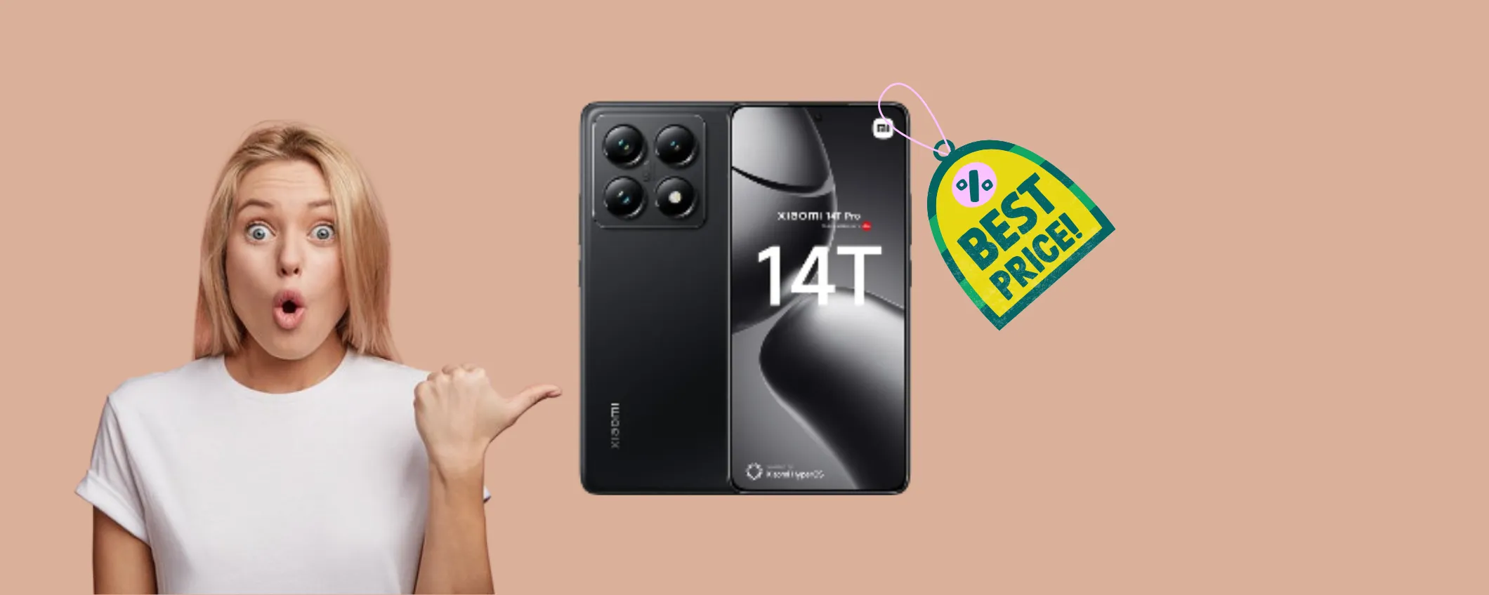 12GB di RAM + 256GB di ROM: lo Xiaomi 14T Pro in sottocosto su Amazon