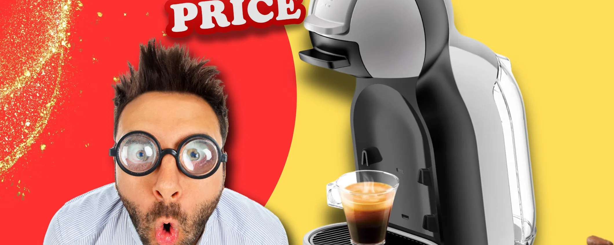 Nescafé Dolce Gusto: prezzo MINUSCOLO per la tua Befana personalizzata