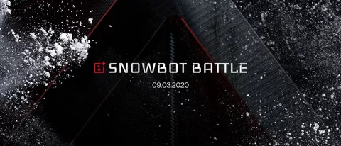 OnePlus Snowbots, battaglia di neve con robot 5G