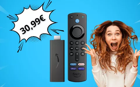 Offerta Fire TV Stick: streaming HD veloce a soli 30,99€ (-31%)