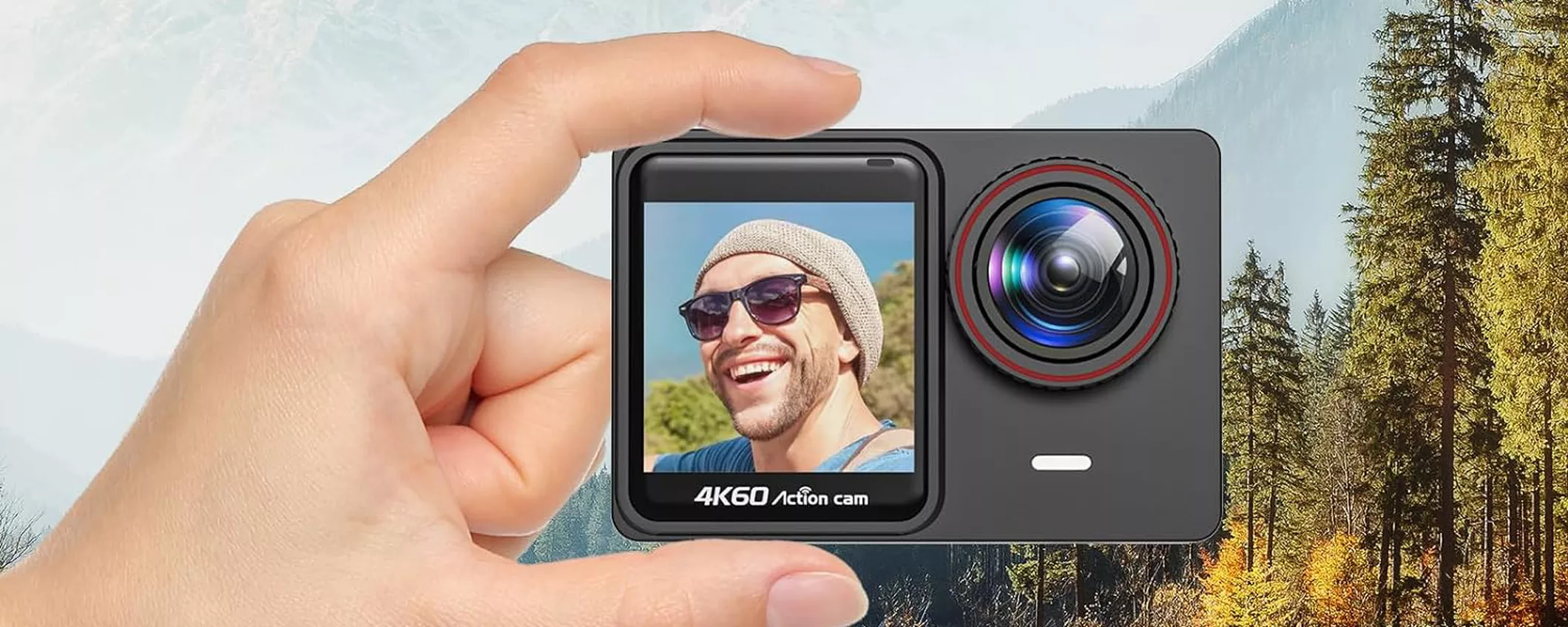 Action Cam 4K/60fps a 45€: il GRANDE AFFARE è su Amazon col DOPPIO sconto