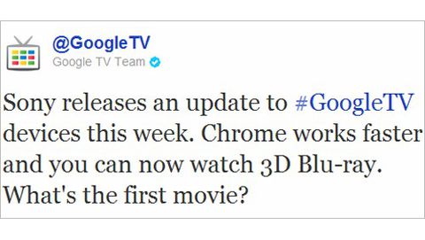Google TV, Sony aggiorna i Blu-ray con il 3D