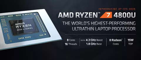 CES 2020: AMD Ryzen 4000 Mobile e Radeon RX 5600