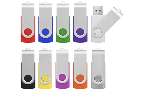 Chiavette USB 16GB (Coloratissime, 10 pezzi!): 30€