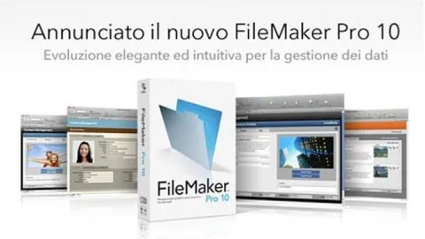 Annunciato FileMaker 10