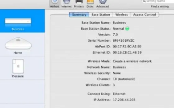 Supporto per la nuova AirPort Extreme