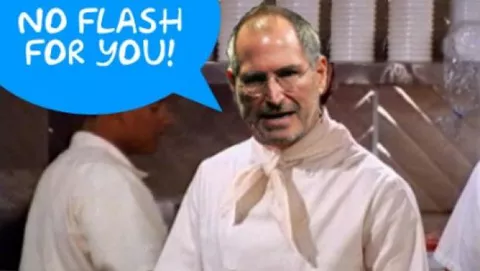 Cosa ne pensa Steve Jobs del Flash