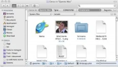 Leopard e Spotlight: ricerche nei file di sistema