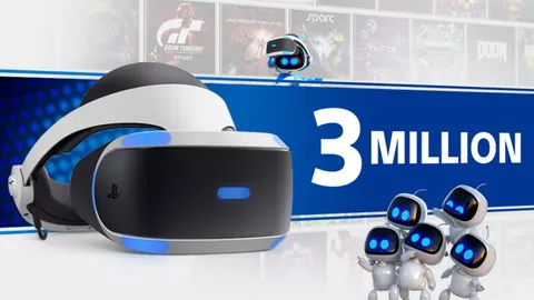 PlayStation VR a quota 3 milioni di unità vendute