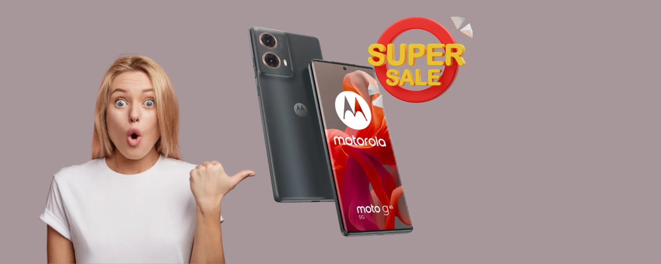 Offerta bomba: Moto g85 a quasi metà prezzo, oggi lo paghi solo 188€!