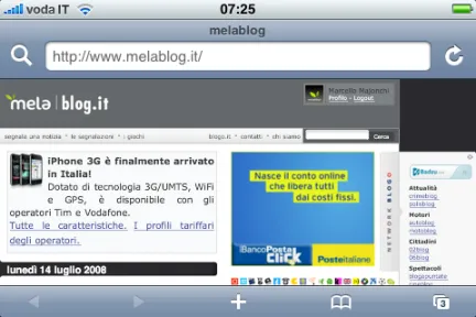 Un weekend con iPhone 3G