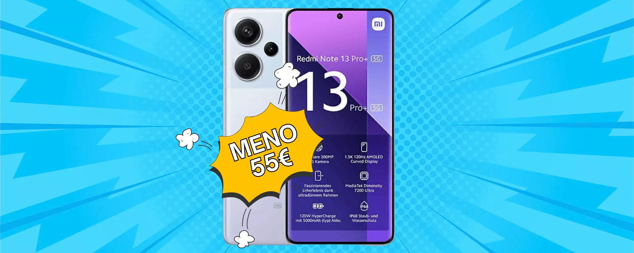 Redmi Note 13 Pro Plus taglio di prezzo eccezionale col codice sconto eBay