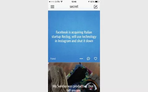 Secret app: cos'è e come funziona l'app che vuole comprare Facebook
