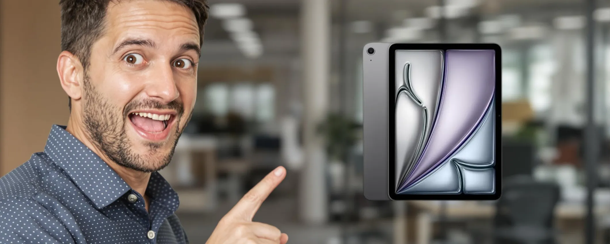Apple iPad Air con chip M3: il tablet più richiesto sul mercato oggi in promo speciale