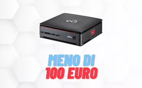 Mini Desktop Fujitsu ricondizionato regalato a MENO DI 100€