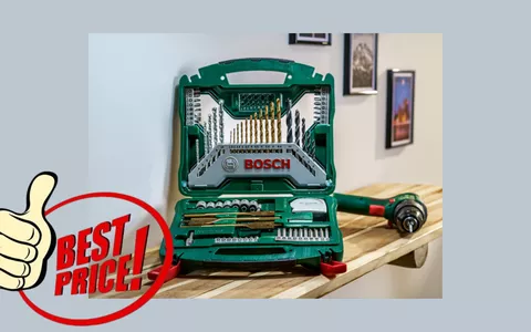 Set Bosch da 50 PEZZI a quasi META' PREZZO: oggi lo paghi SOLO 15 EURO