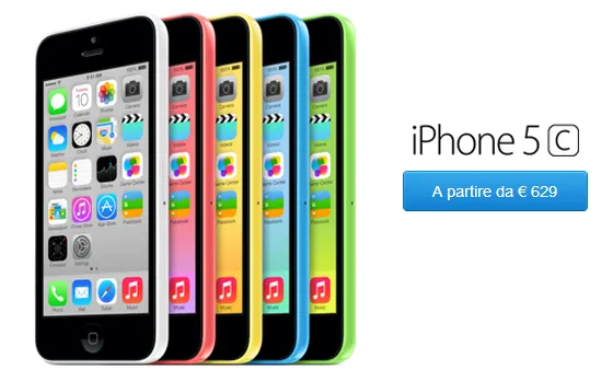 iPhone 5c le offerte con e senza abbonamento di Tre e Vodafone