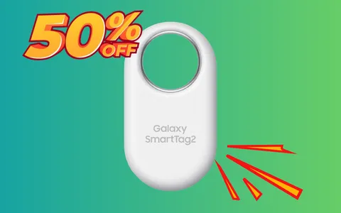 Samsung Galaxy SmartTag2 a metà prezzo: come l'AirTag ma a soli 20€