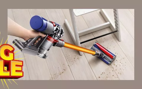 Aspirapolvere senza filo Dyson in sottocosto: solo per oggi su Amazon