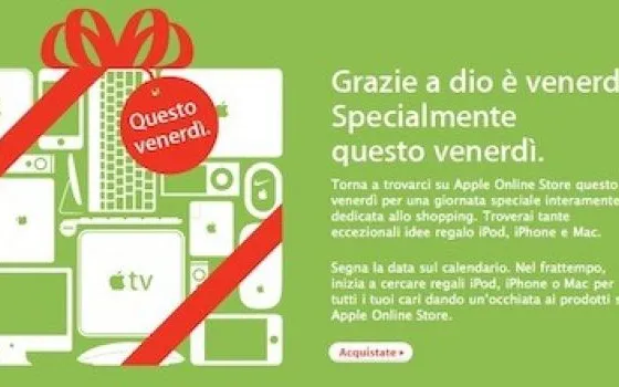 Venerdì 27: arrivano gli sconti del Black Friday