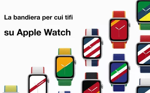 Apple Watch: Scaricare il quadrante Internazionale della bandiera preferita