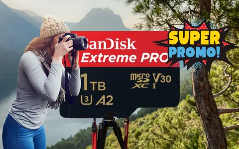 SanDisk 1TB Extreme Pro: microSD tanto spazio a prezzo SHOCK!