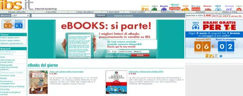 Su Ibs arrivano gli eBook in lingua italiana