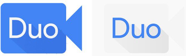 L'icona dell'applicazione Allo sviluppata da Google, prima (a sinistra) e dopo (a destra) il restyling