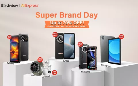 Blackview Super Brand Day: super PROMOZIONI per pochi giorni