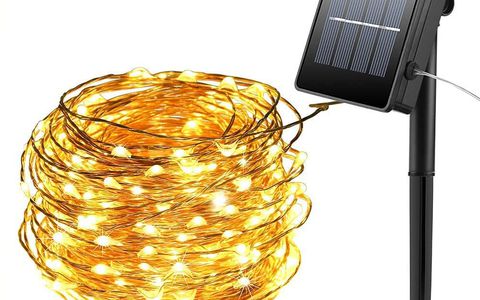 Luci al LED a stringa solare per esterni da 20M: luce gratis tutta la notte