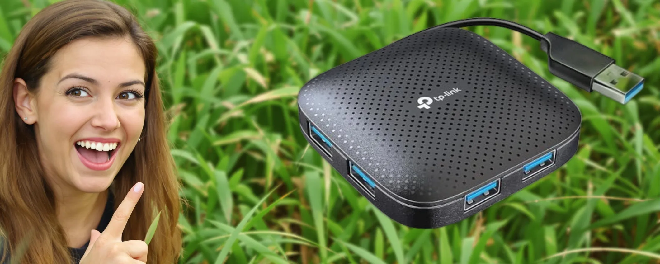 SOLO 7€ per l'Hub USB 4-in-1 TP-Link: versatilità e prestazioni al TOP