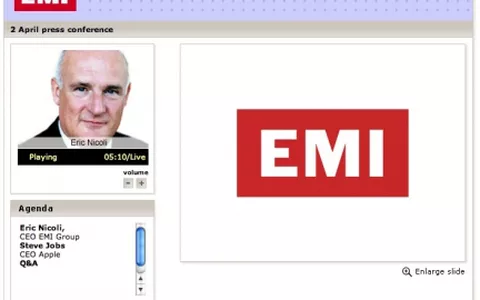 Conferenza Stampa Apple/EMI in diretta: è finita l'era del DRM!