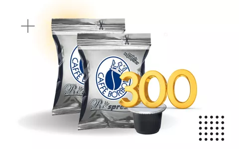 300 Capsule caffè Borbone: CROLLA il prezzo su eBay (-27%)
