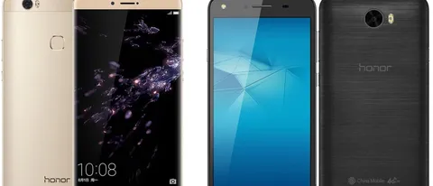 Honor Note 8 e Honor 5, nuovi smartphone Huawei