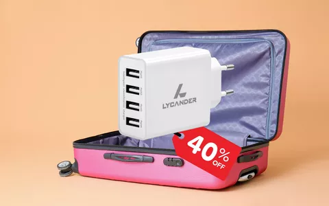 Caricabatterie da viaggio: 4 PORTE USB a soli 10€ su Amazon. Corri a farlo tuo!