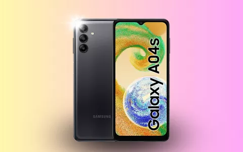 Samsung Galaxy A04s: CROLLA IL PREZZO per poche ore