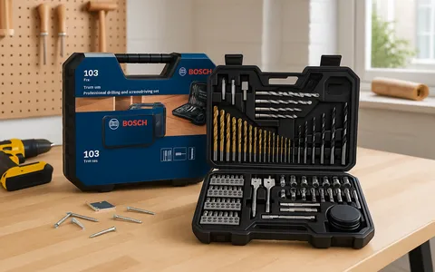 Offerta folle Bosch: 103 pezzi a prezzo mai visto, solo 16,99€
