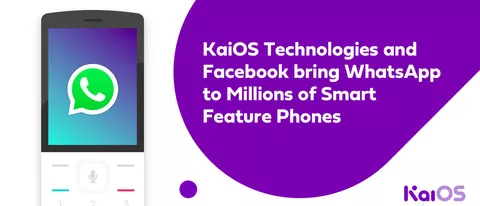 WhatsApp uscirà su milioni di feature phone KaiOS