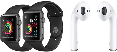 Apple Watch e AirPods 