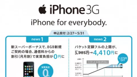 L'iPhone in Giappone stenta a decollare: SoftBank interviene